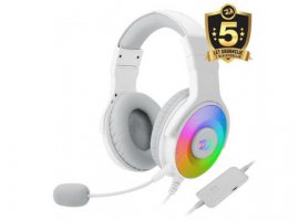  Slušalice +  mikrofon REDRAGON Pandora 2 H350W-RGB-1, gaming, stereo, dinamički RGB, bijele