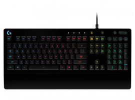 Tipkovnica LOGITECH G213 Prodigy, gaming, mehanička, žična, RGB, UK/HR, crna (920-013045)