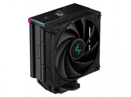 Hladnjak za procesor DEEPCOOL AK400 Digital ARGB, Intel 1700/1200/1151/1150/1155; AMD AM5/AM4; 120mm, 220W TDP, Black
