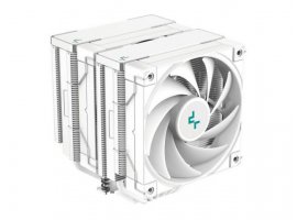 Hladnjak za procesor DEEPCOOL AK620 WH, Intel 2066/2011-v3/2011/1700/1200/1151/1150/1155; AMD AM5/AM4; 2x 120mm, 260W TDP, White