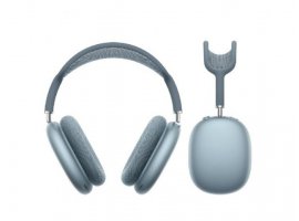 Bluetooth slu&scaron;alice APPLE AirPods Max (USB-C), Over-Ear naglavne, ANC, Spatial Audio, H1, blue (mww63zm/a)