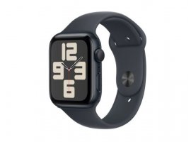 Pametni sat APPLE Watch SE2 (v3), GPS, 44mm, Midnight Aluminum Case / Midnight Sport Band, M/L (mxek3qh/a)