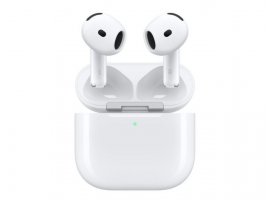 Bluetooth slu&scaron;alice APPLE AirPods 4 (USB-C), TWS, ANC eliminacija buke, Spatial Audio, H2, IP54, bijele (mxp93zm/a)