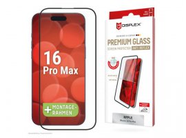 Za&scaron;titno staklo DISPLEX Premium Glass Full Cover za iPhone 16 Pro Max (01998)
