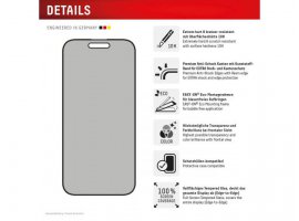 Za&scaron;titno staklo DISPLEX Privacy Glass Full Cover za iPhone 16 Plus (02017)