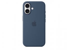 Maskica APPLE za iPhone&nbsp;16, Silicone Case with MagSafe, Denim (myy23zm/a)