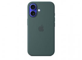 Maskica APPLE za iPhone&nbsp;16, Silicone Case with MagSafe, Lake Green (Seasonal) (myy83zm/a)