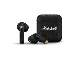Bluetooth slušalice MARSHALL Minor IV, TWS, LE Audio, do 30h reprodukcije, IPX4, crne