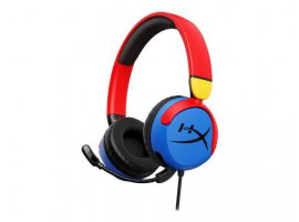 Slušalice +mikrofon HYPERX Cloud Mini Kids, žične, gaming, višebojne