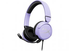 Slu&scaron;alice + mikrofon HYPERX Cloud Mini Kids, žične, gaming, ljubičaste
