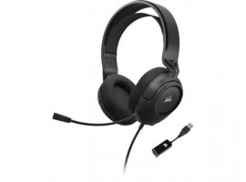 Slušalice + mikrofon CORSAIR HS35 Surround V2 Carbon, žične, gaming, crne