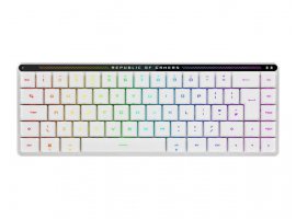 Tipkovnica ASUS ROG Falchion RX Low profile, gaming, mehanička, žična, RGB, UK, bijela (90MP03EC-BKEA10)