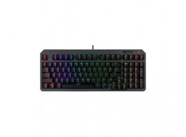 Tipkovnica ASUS TUF Gaming K3 Gen II, gaming, optomehanička, žična, RGB, US/HR, crna (90MP0390-BKEA01)