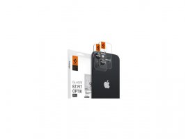 Spigen Glass EZ Fit Optik Pro, za&scaron;titno staklo za kameru telefona, 2 kom, crno - iPhone 14/iPhone 14 Plus (AGL05213)