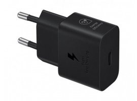 Zidni punjač SAMSUNG Fast Charge 25W, GaN, PD 3.0, crni (EP-T2510NBEGEU)