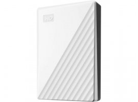 Eksterni tvrdi disk, 6 TB, WESTERN DIGITAL My Passport, 2.5", USB 3.2 Gen 1, bijeli