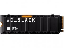 SSD disk 4 TB, WESTERN DIGITAL Black SN850X, heatsink, M.2 2280, PCIe 4.0 x4 NVMe, 3D NAND, WDS400T2XHE