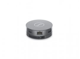 Docking stanica DELL Dock DA305, 1x USB-C 3.1, 2x USB-A 3.2, 1x HDMI, 1x DisplayPort, 1x RJ45, siva