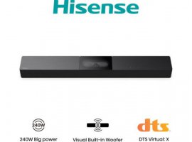 Soundbar HISENSE HS2000 HSN, 2.1 CH 240W, DTS Virtual-X, Dolby Audio, BT/HDMI/Optički, crni 