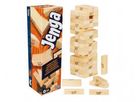 Dru&scaron;tvena igra HASBRO JENGA Refresh, 54 bloka, 1 ili vi&scaron;e igrača, dob 6+