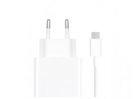 Zidni punjač XIAOMI 33W Charging Combo (Type-A) EU, sa kablom, bijeli 