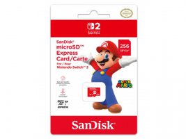 Memorijska kartica MicroSD Express 256 GB SANDISK za Nintendo Switch 2, Super Mario