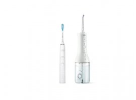 Oralni tu&scaron; PHILIPS HX3886/41, bežični + četkica, bijeli