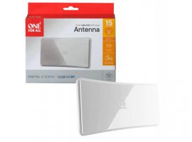 TV antena OFA SV9421, sobna, FHD, DVB-T/T2, 42 dB, bijela