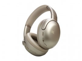 Bluetooth slu&scaron;alice JBL Tour One M3 Over-Ear, ANC, Hi-Res, LE Audio, Spatial 360, MS Zoom, 70h reprodukcije, bež (JBLTOURONEM3LTT)