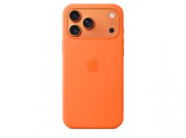 Maskica APPLE iPhone 17 Pro Max Silicone Case with MagSafe, Orange (mgfl4zm/a)