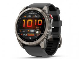 Pametni sat GARMIN Fenix 8 PRO LTE 51mm AMOLED Sapphire Titanium, Graphite remen (010-03199-11)