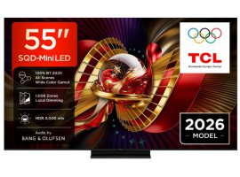 MiniLED S-QLED TV TCL 55C8L (2026), 55