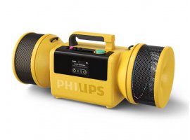 Bluetooth zvučnik PHILIPS The Tube, 140W, do 24h reprodukcije, RGB, IP67, žuti (TAMS80Y/00)