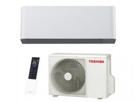 Klima uređaj TOSHIBA Shorai Curve White 5.0/6.0kW, inverter, WiFi, komplet (RAS-B18P2KVSG-E / RAS-18P2AVSG-E)