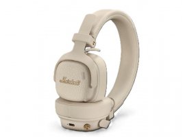  Bluetooth slušalice MARSHALL Milton A.N.C. On-Ear, 80h reprodukcije, krem