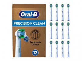  Zamjenska glava ORAL-B, Precision Clean, bijela, 12 komada